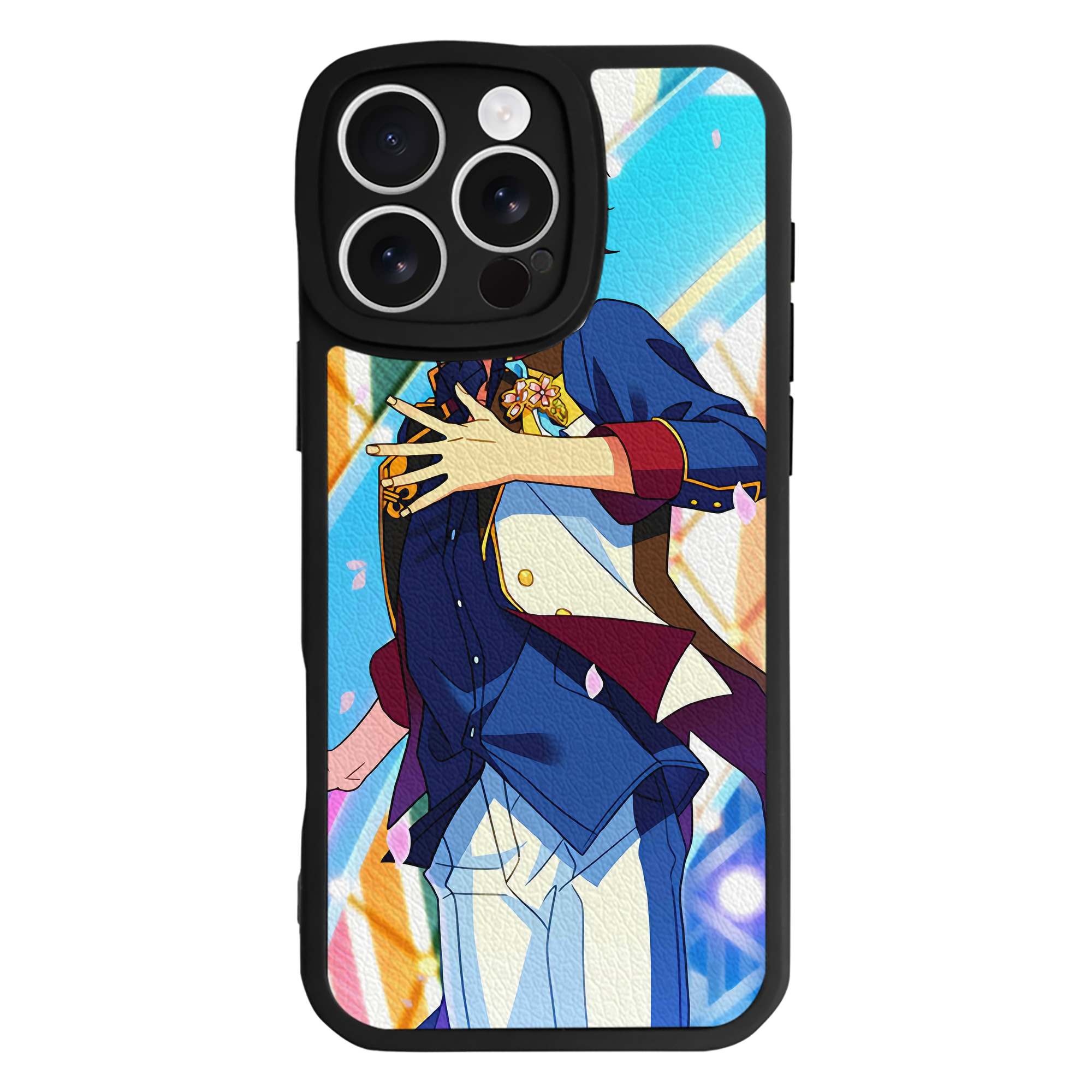 （画像用） あんさんぶるスターズ! Ensemble Stars 【iPhone 16シリーズ対応】シリコンスマホケース（レザー調） 材質：シリコン